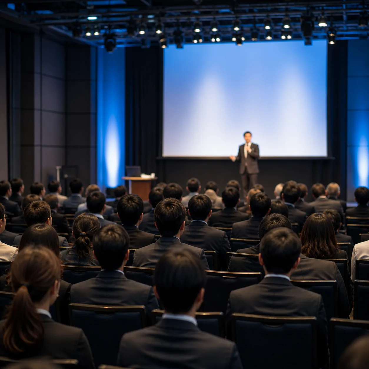 講演会場での記録撮影